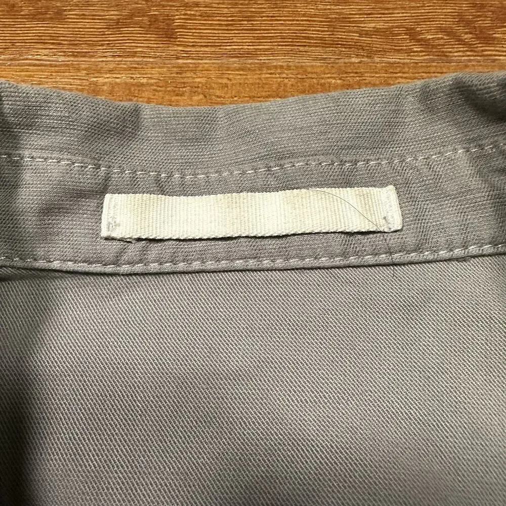 Norse Projects Kyle Overshirt Jacket Mens XL Gray Linen Cotton Layer Utility Alt